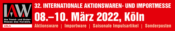 31. IAW-Messe, 10.-12. März 2020, Köln