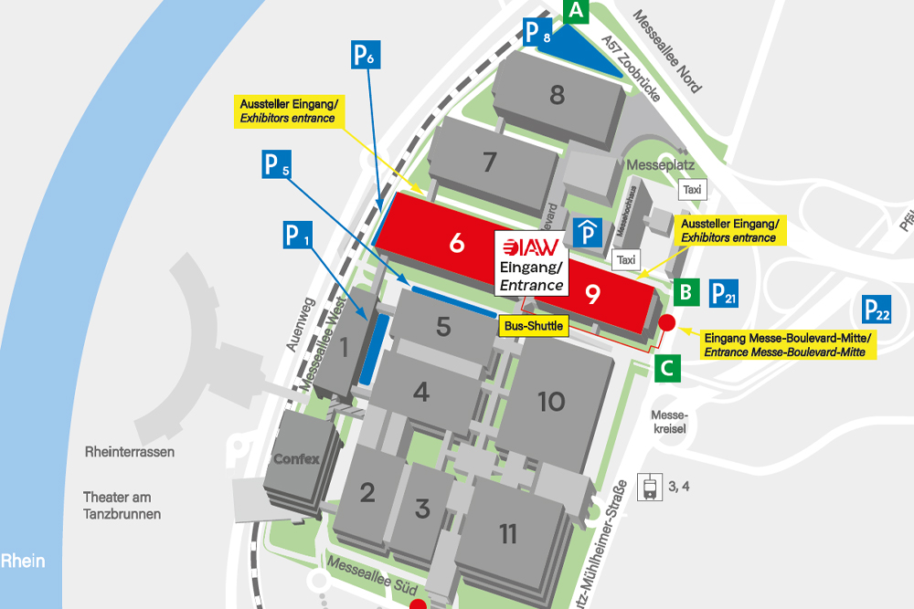 Gelaendeplan koelnmesse sept 25