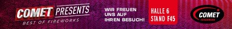 COMET Feuerwerk F45 Banner IAW 2026